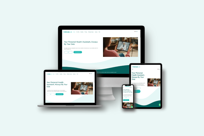 Rehab Lab website